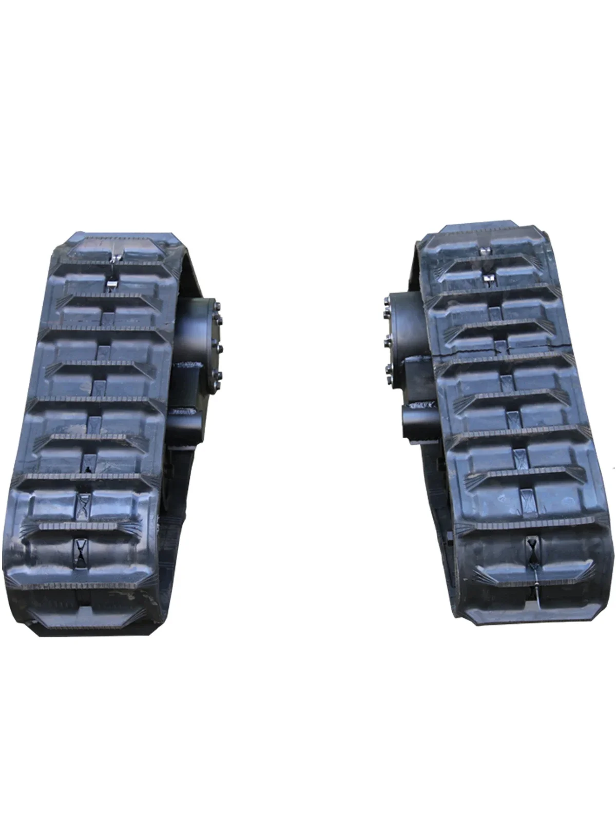 Rubber Track Bottom Electric Remote Control Tractor Harvester Modification Accessories Triangle Track Walking Assembly