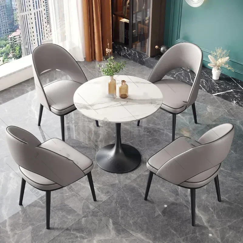 Set di tavolini moderni di lusso Set di tavolini da caffè nordici di design piccolo e funky Tavolo da pranzo da pavimento Mobili per camera da letto Basse De Salon