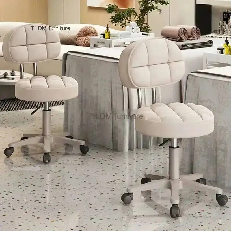 

Chairs Beauty Barber Special Salon Lift Modern Swivel Chair Barber Shop Round Stool Nordic Salon Furniture Home Makeup Chair Z