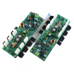 2PCS QUAD707 British Classic Amplifier 125W 8R, 250W 4R Stereo Audio  DC +- 45V