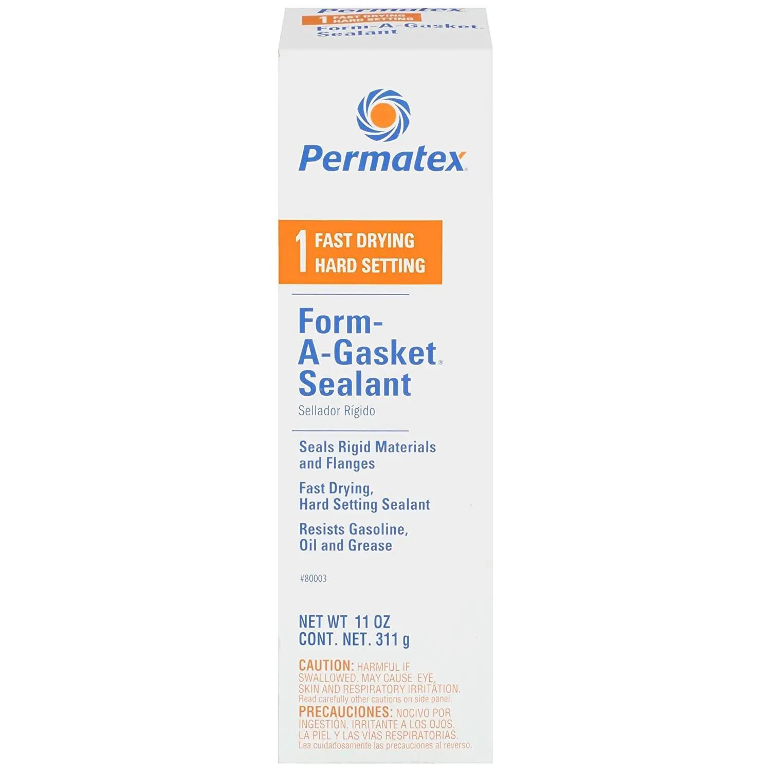 

High-Temp Gasket Sealant - Fast-Drying, Hard-Setting, 11 oz