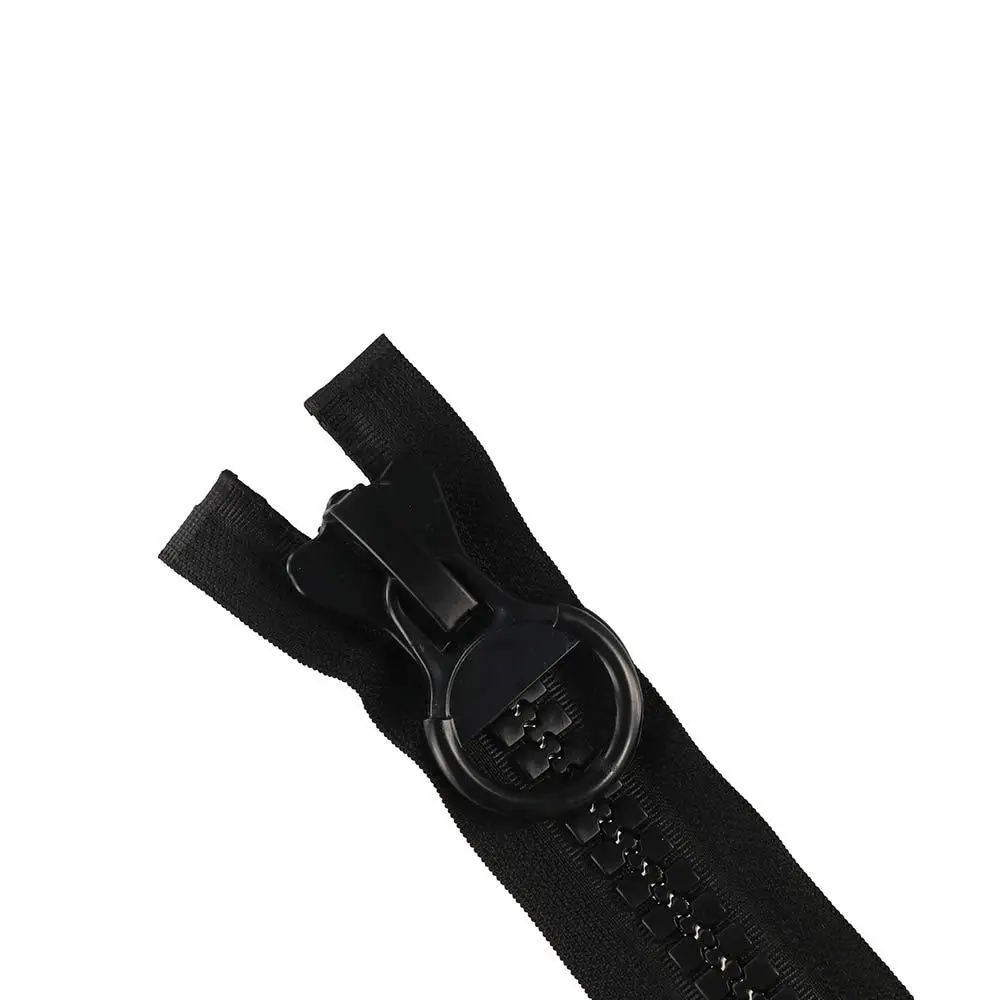 

Closed End Resin Sewing Bags Two Zippers Double-sided DIY Slider Head Pull Ring Zip Zippers Cloth Accessories