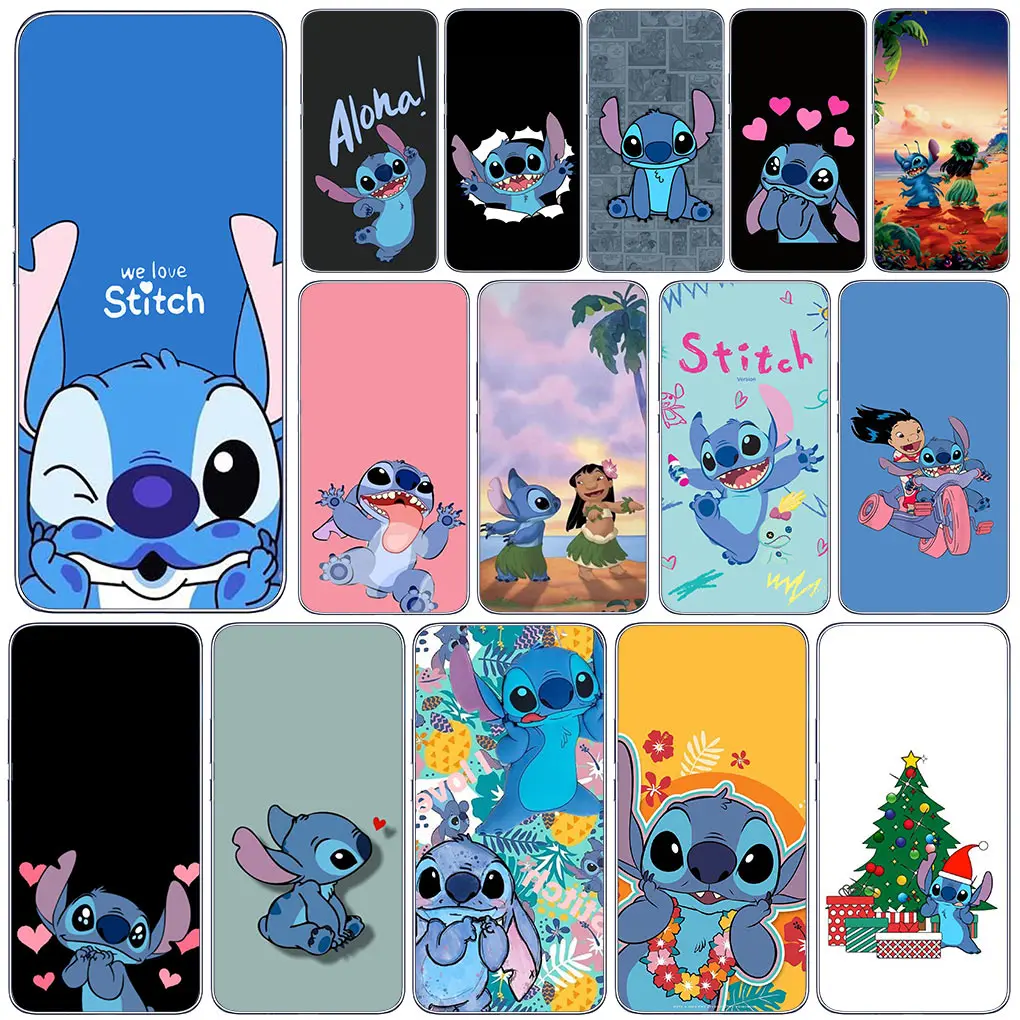 Lovely Cartoon Lilo Stitch Phone Casing for Motorola Moto G62 G72 G82 G84 5G G13 G14 G53 G54 Edge 40 neo Pro G23 Cover Case