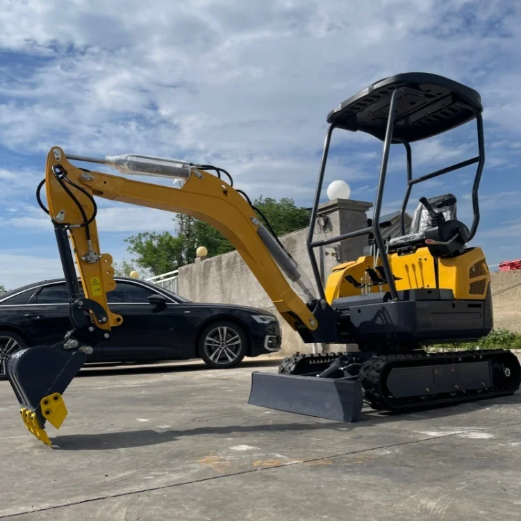 

Free Shipping SDLOT Mini Excavator 1 Ton 2 Ton 2.5 Ton Kubota Engine CE EPA EURO5 New Crawler Digger Farm Home Use