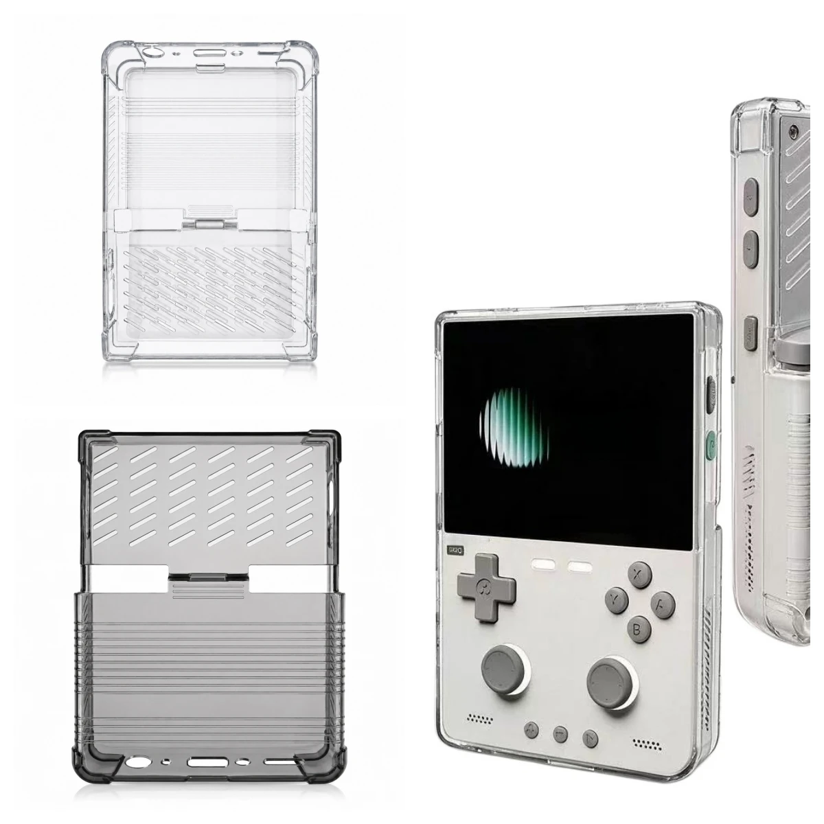Suitable for TRIMUI BRICK PRO game console protective cover Transparent TPU Shock Resistant Case