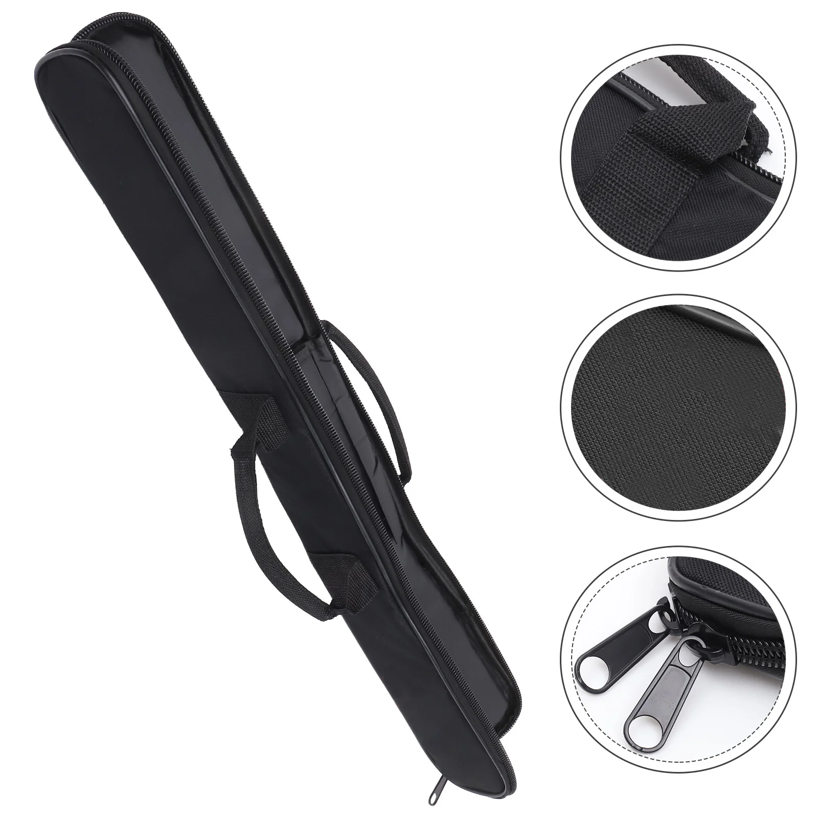 

Thickened Durable Bag Waterproof Oxford Linen Storage Pouch For Bamboo Flute Portable Lightweight Case With Internal Net Pocket