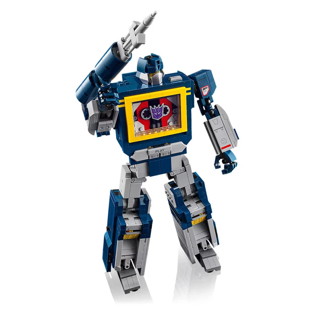 

Chinese building block robot toy model