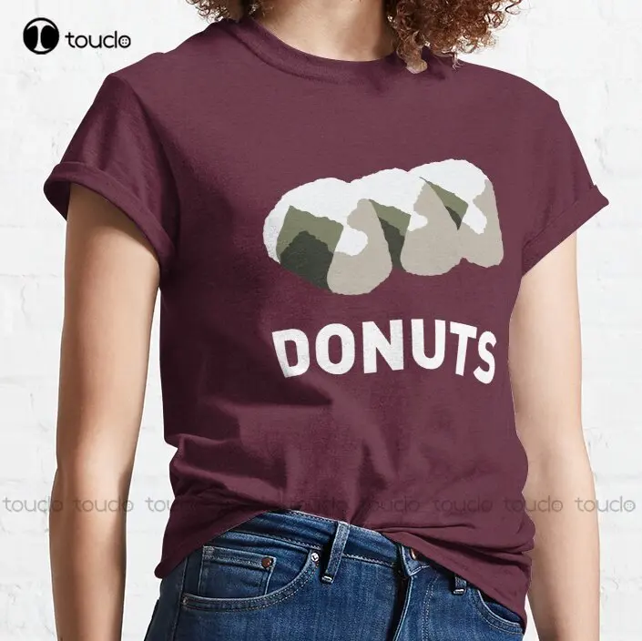 Jelly Donut Classic T-Shirt Custom T Shirts Custom Aldult Teen Unisex Digital Printing Tee Shirts Xs-5Xl Breathable Cotton New