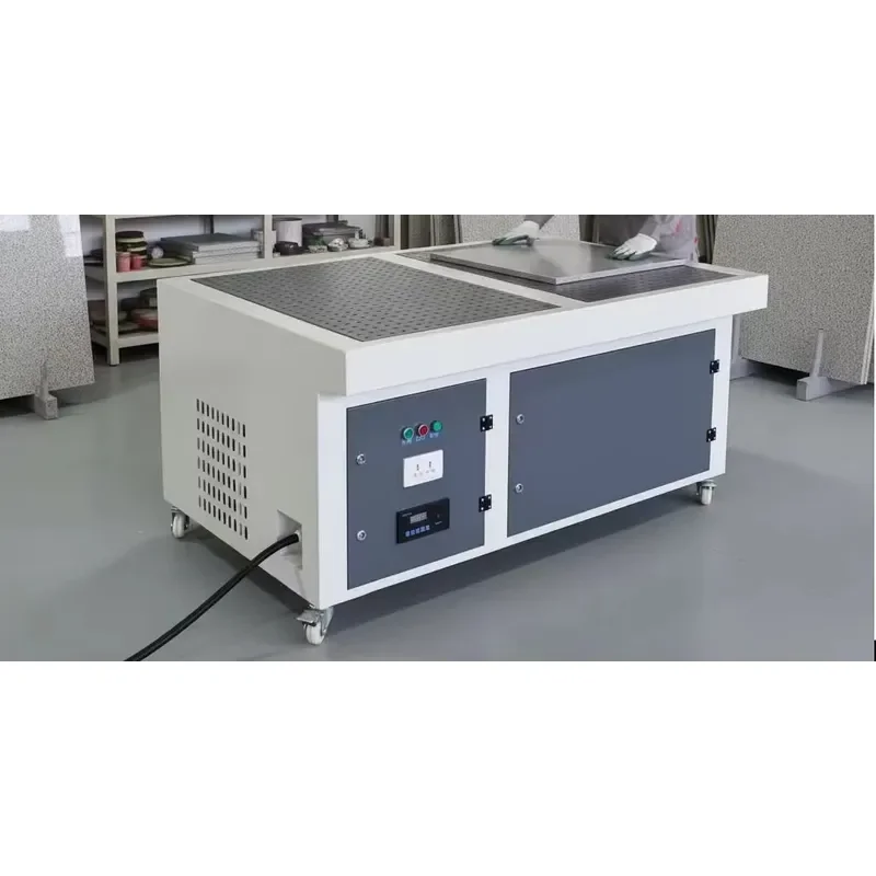 Single Station Downdraft Flat Horizontal Sanding Platform Mini Workshop Dry Sanding Dust Workbench