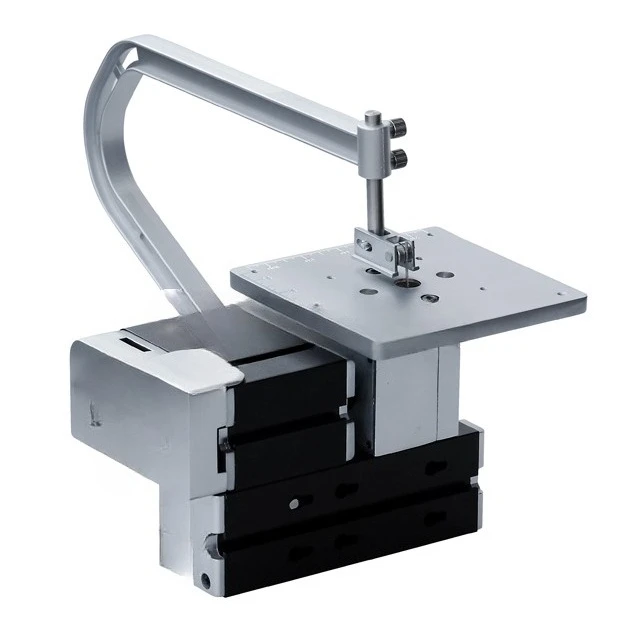 

High power miniature bow arm graph cutting machine
