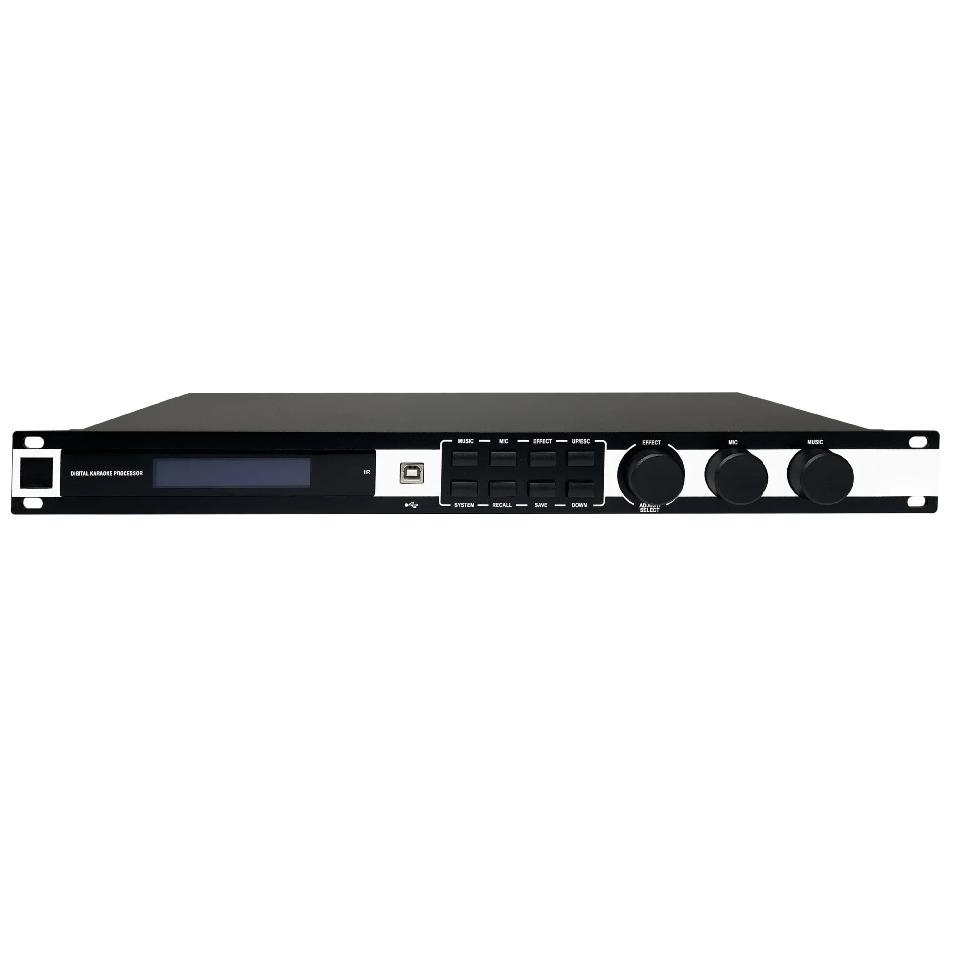 High-end professional audio effect device, home karaoke anti-howling effect device front stage, digital audio processor
