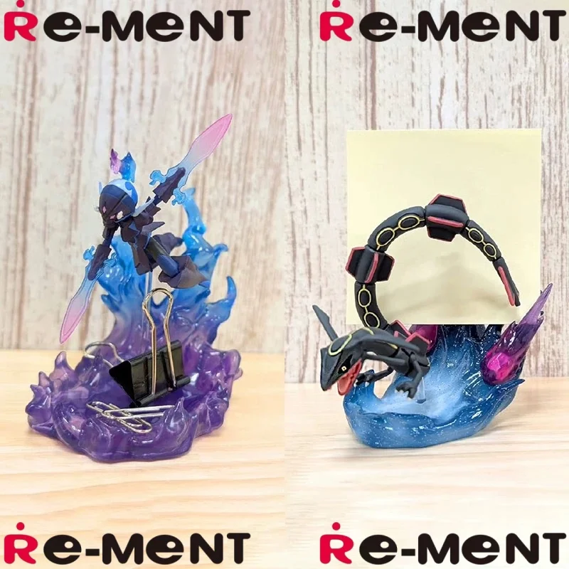 

Original Pokemon Figure Ceruledge Rayquaza Charizard Paldean Wooper and Clodsire Battle on Desktop Ornament Collection Model Toy