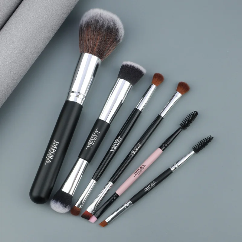 

New Single Makeup Brush Soft Bristle Loose Powder Brush Foundation Brush Dual Eyelash Brush Eyeshadow Brush Eyebrow Brush Beauty