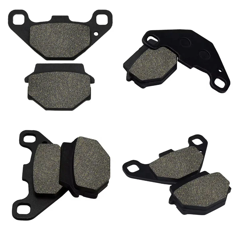 Cyleto Motorcycle Parts Rear Brake Pads for Yamaha YFM90 YFM 90 Raptor 2010 2011 2012 2013 YFM300 YFM 300 Grizzly 2012 2013