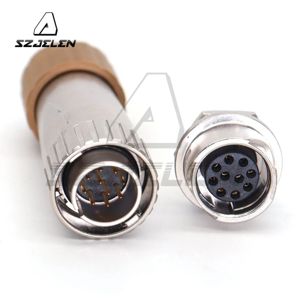 

Hirose Waterproof Connector LF10WBP-10P (31)/LF10WBR-10S Dustproof 10Pin Aviation Plug Socket