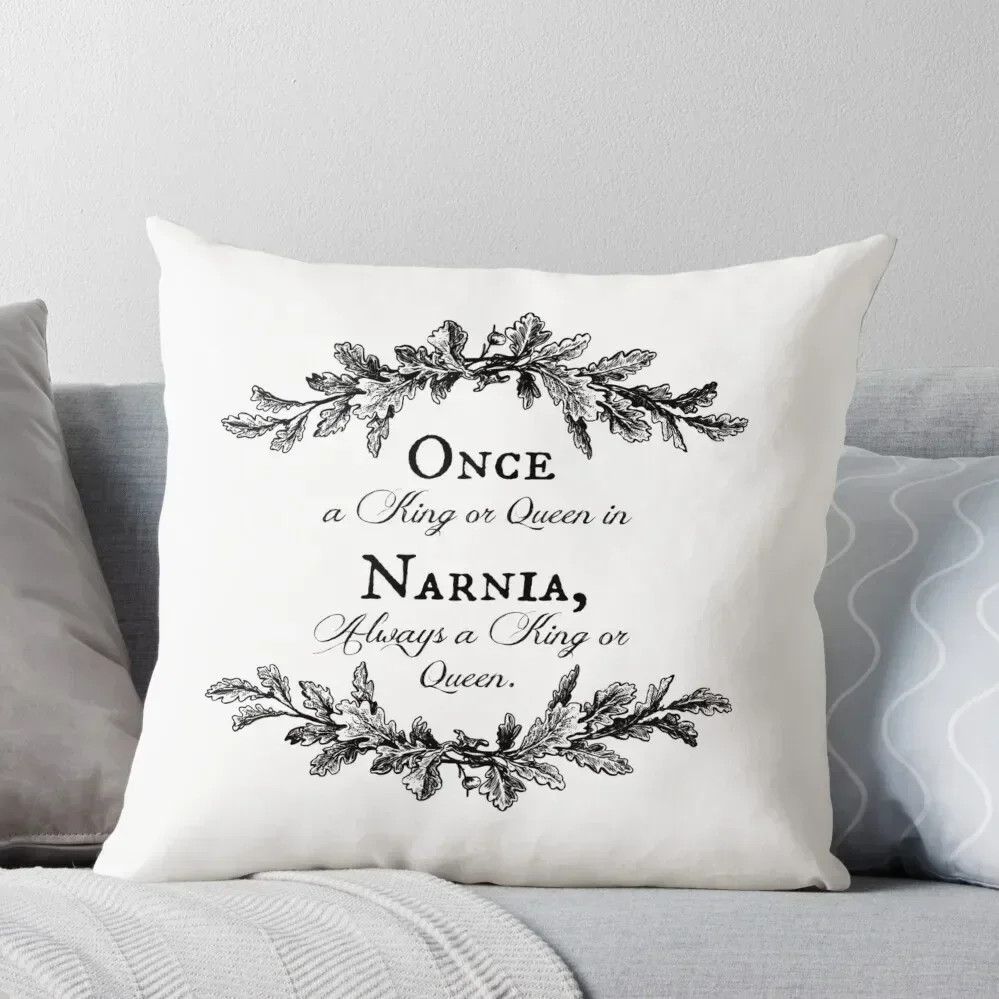 

Once A King or Queen Throw Pillow Christmas Covers Pillow Cases Luxury Sofa Cushions pillow