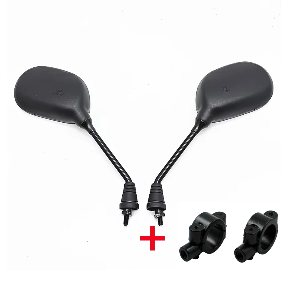 For Yamaha Scooter Side Mirrors JOG100 ZY100 ZY125 JOG50 8mm Left/Right Thread Rearview Back Mirrors