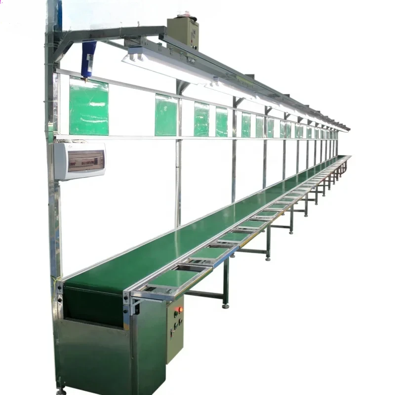 

assembly line Free flow speed chain conveyor Belt conveyor Automatic product Custom equipment Coffee machine assembly equipment