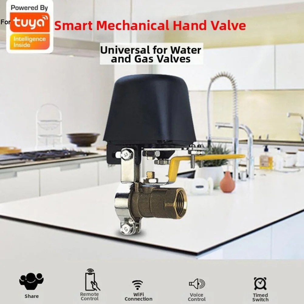 Ventil Controller Für Smart Für Zigbee 3,0 Ventil Controller Fernbedienung Gas Wasser Control Über App Garten Smart Wasserhahn Controller