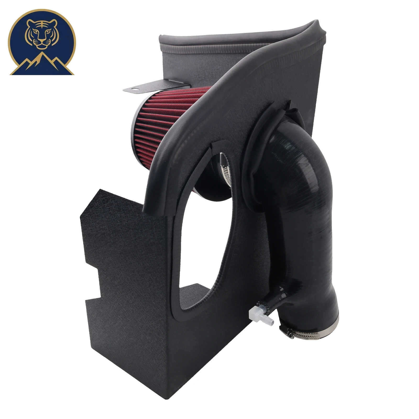2018+ High Flow Cold Air Intake Kit - Dry Air Filter + Heat Shield For Audi Q5 B9 2.0T 45 TFSI Engine Parts