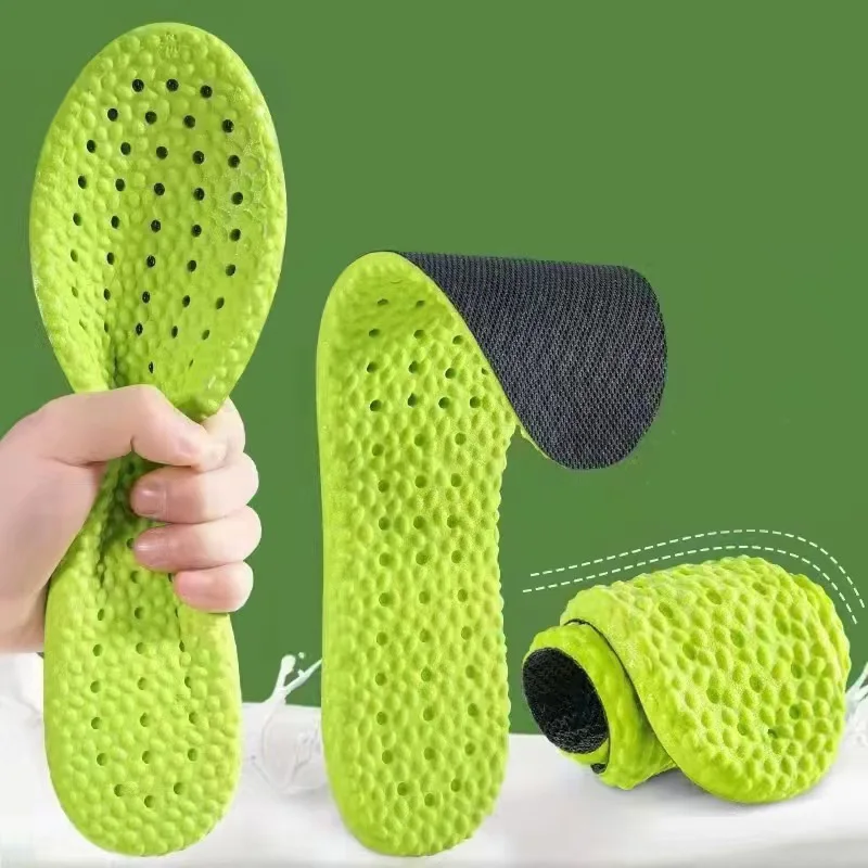 Neue EVA-Sport-Einlegesohle für Schuhe, weiche, stoßdämpfende, atmungsaktive Deodorant-Einlegesohlen für Füße, Männer und Frauen, Schuhsohle, Laufvorlage