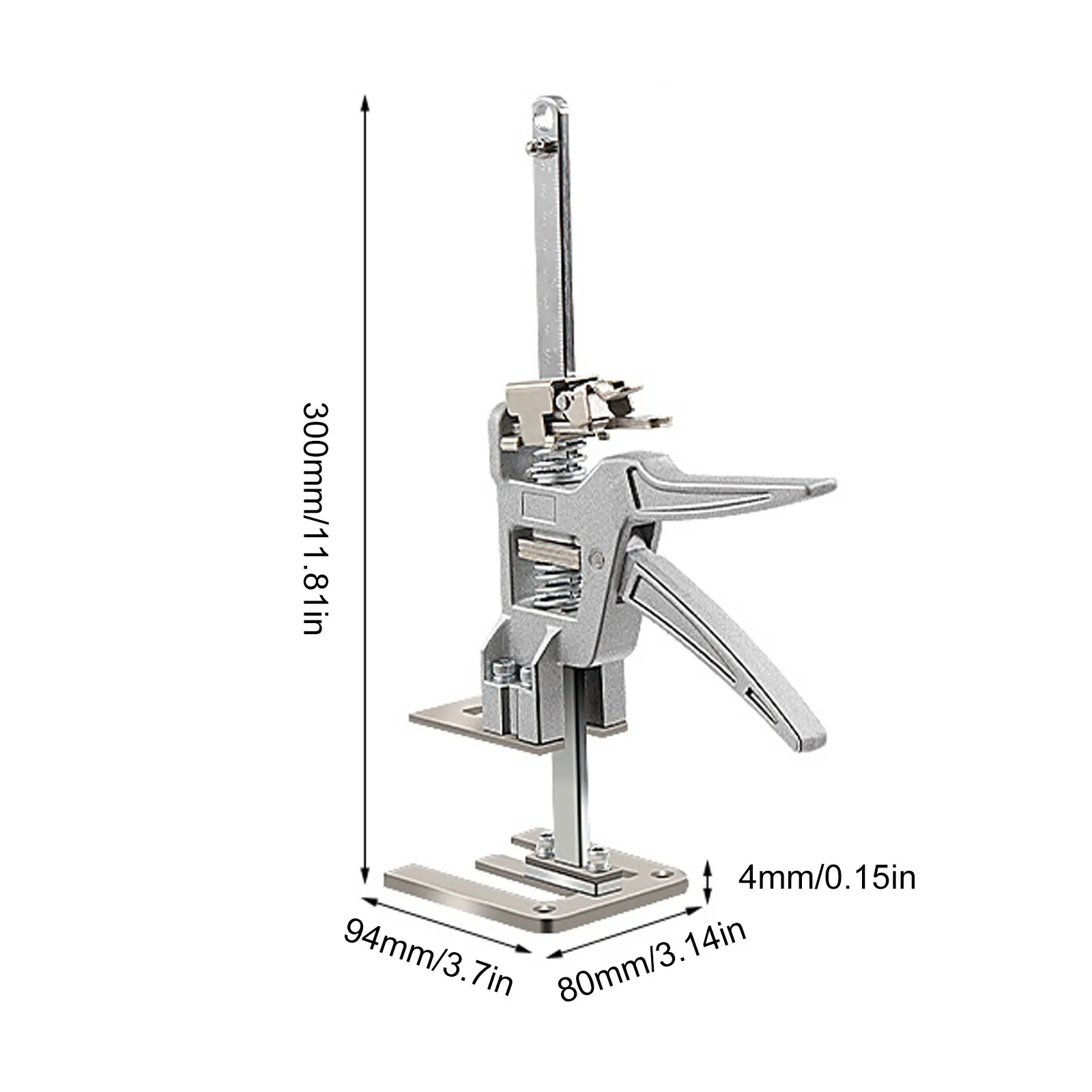 2Pcs Hand Lifting Tool Labor-Saving Arm Jack Door Panel Drywall Lifting Cabinet Board Lifter Tile Height Adjuster Elevator Tool