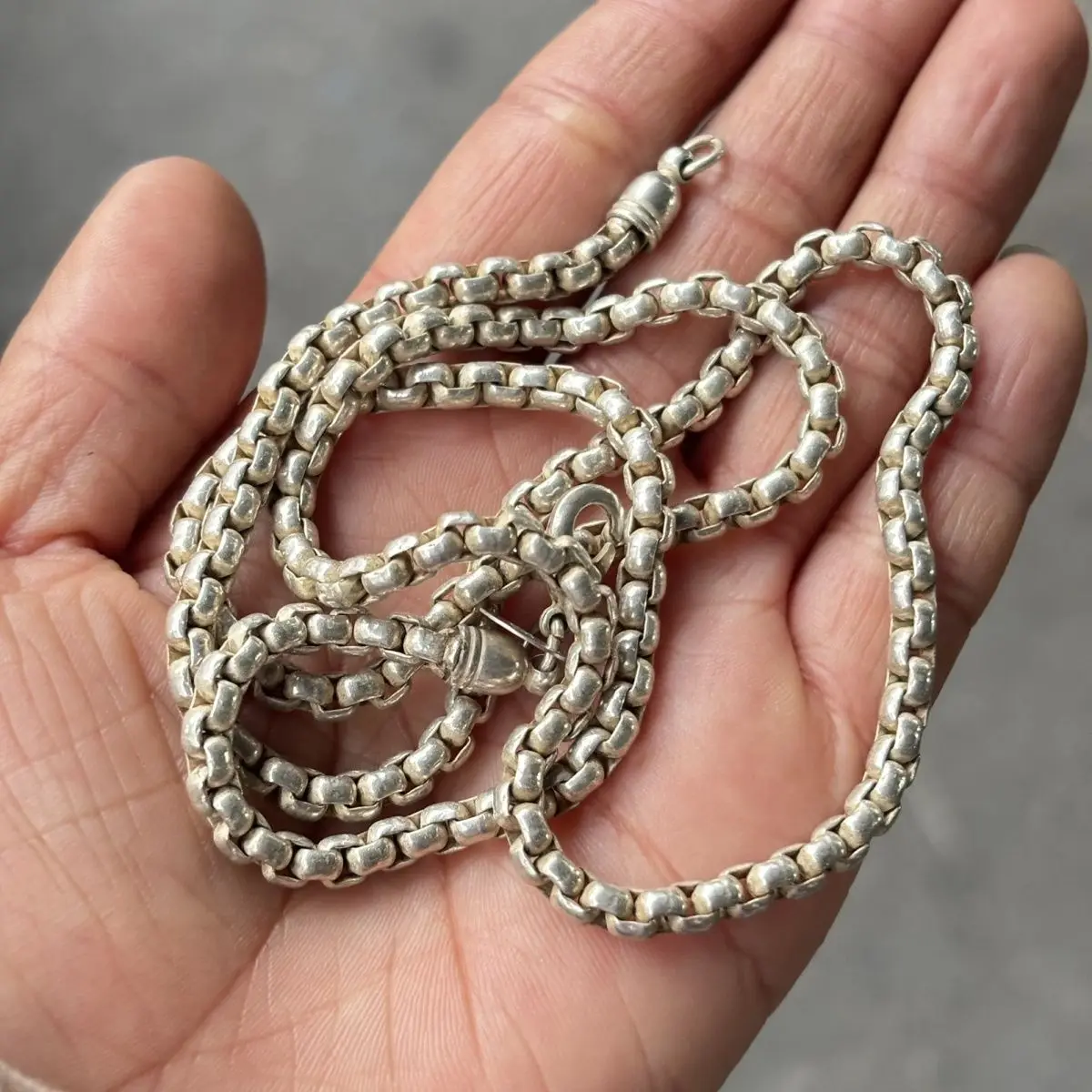 This collection features hand-carved Tibetan silver necklaces that are suitable for both men and women