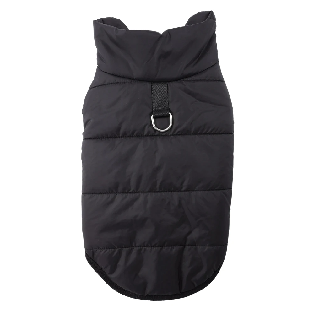 Hundejacke, Warmer Wintermantel für kleine und mittelgroße Hunde, Katzen, wasserdichte Welpenkleidung, dickes Fleece, Bekleidung für Dackel und Französische Bulldogge – Detail 8