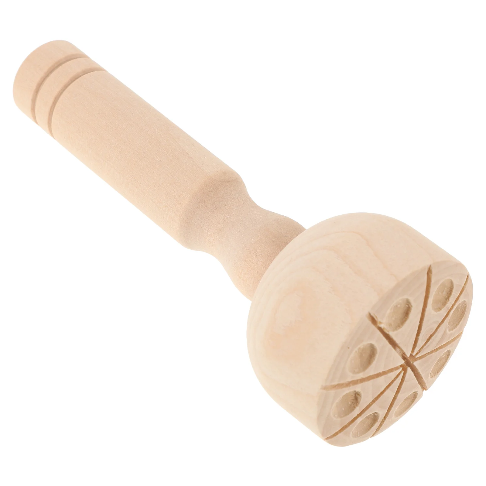 Wooden Clay Stamp Set Pottery Tools for Kids and Clay Crafting Durable Wooden Handle Stamps Pattern Kit