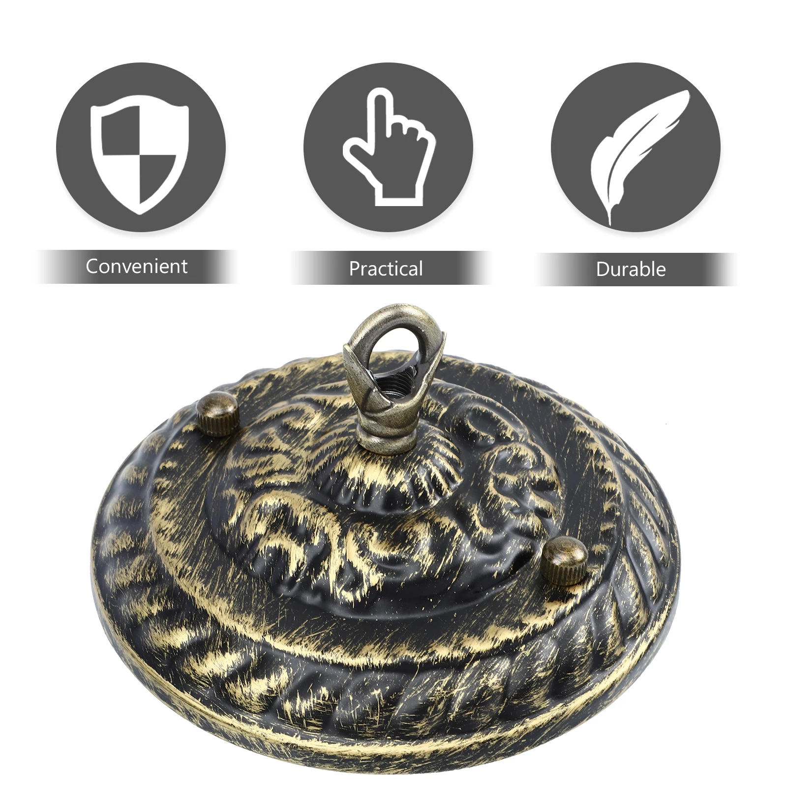 

Retro Ceiling Plate For Pendant Lamp Chandelier Mounting Bracket Decorative Light Canopy Kit Indoor Lighting Fixture Cover