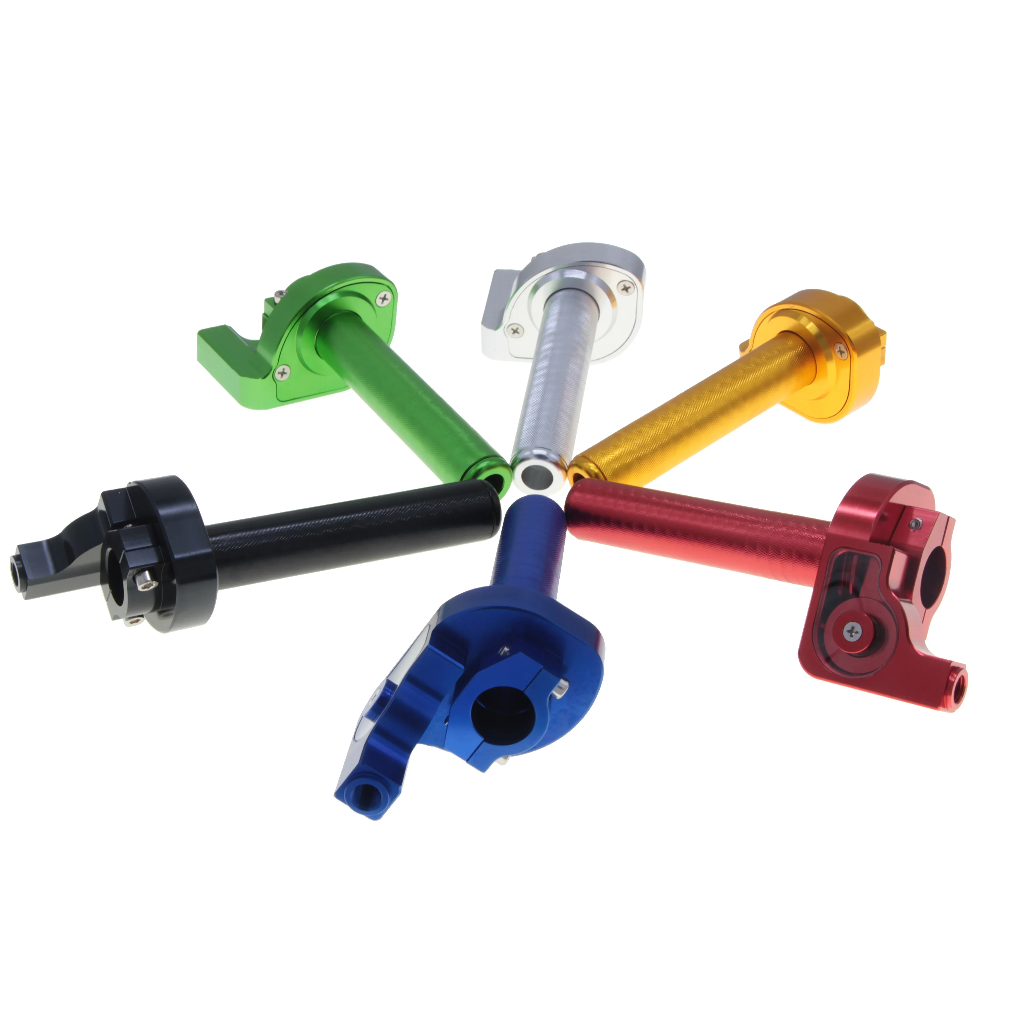 Universal accelerator throttle Aluminum Alloy General Purpose Racing motorcycle Aluminum throttle handle ordinary throttle