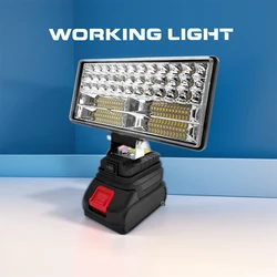 3/4/5/8Inch Led Light Suitable Various Makita Portable Spotlights  Cordless Outdoor Work Fishing Handheld Emergency Tool Light