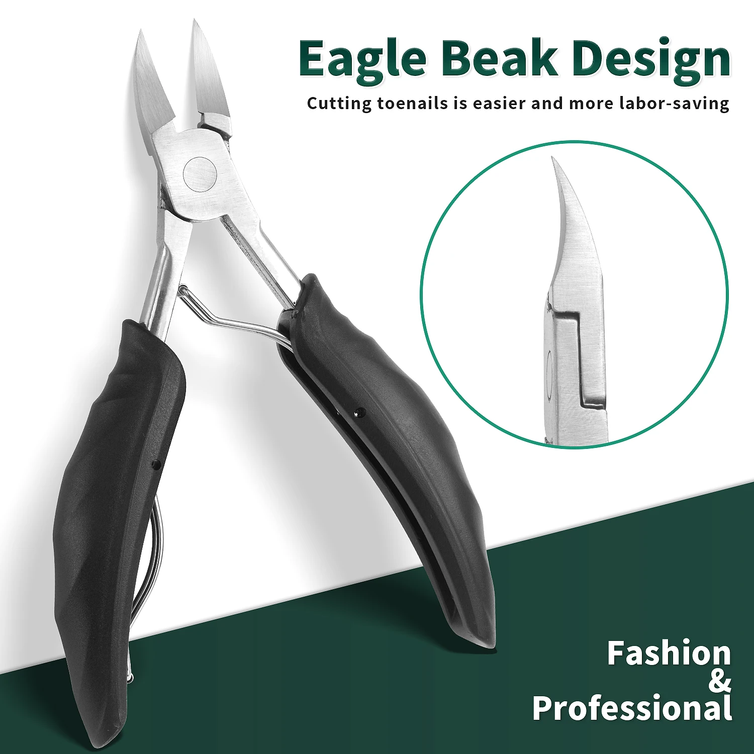 

9 Piece in 1（Black）Manicure Set Pedicure Tools Set Nail Grooming Kit for Women Mens, Nail Manicure Kit Foot Hand Care Kit Na