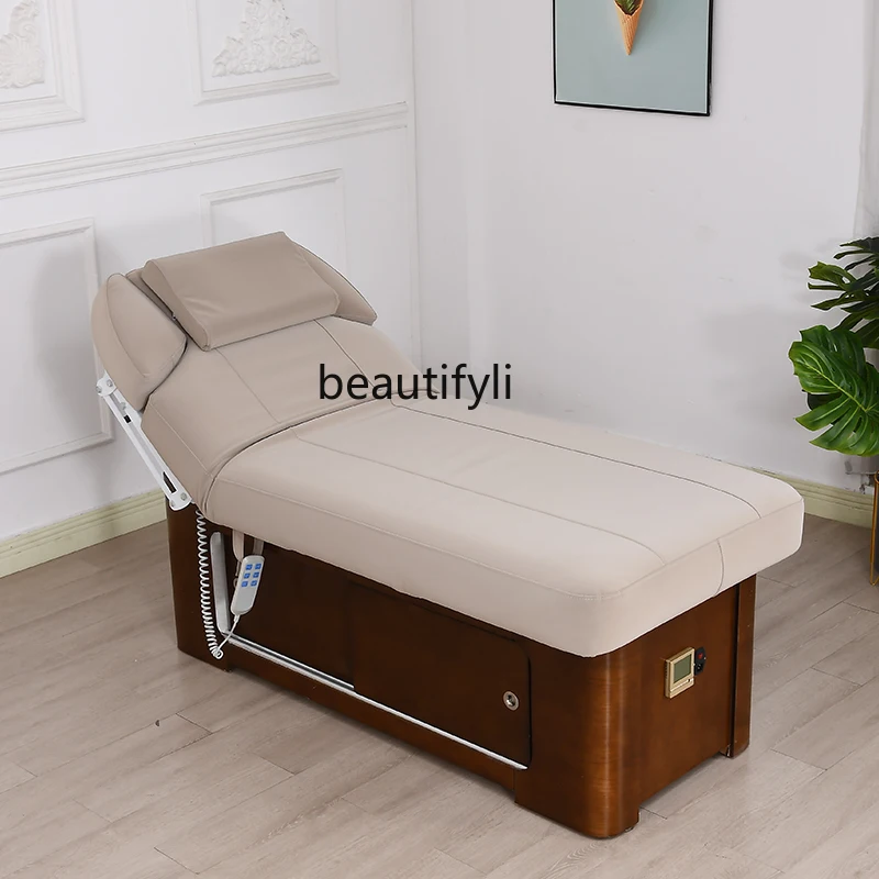 Electric Beauty Bed Massage Massage Bed Multifunctional Lifting Constant Temperature Heating Physiotherapy Bed