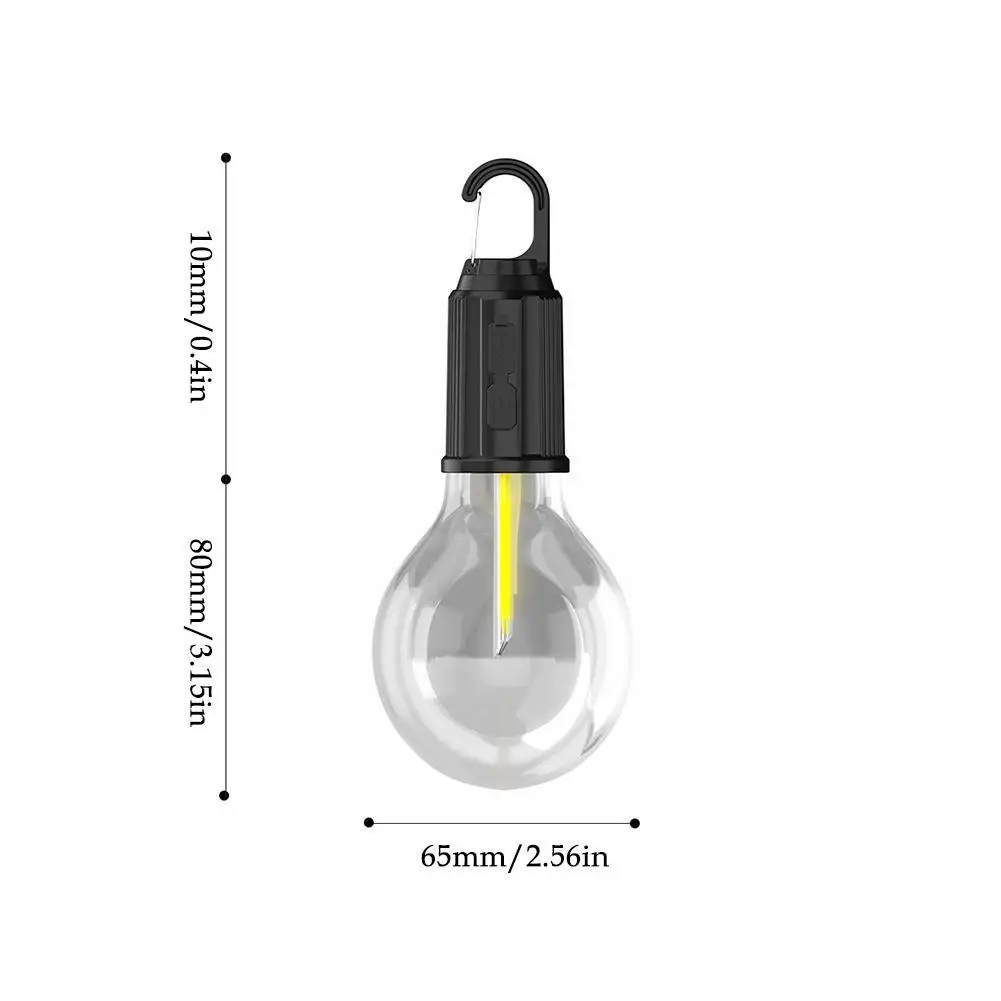 Portable Bright Camping Tent Led Light Bulb Outdoor Battery Bbq Emergency Lantern Lamp Light Waterproof Lights Hanging Camp N9g8