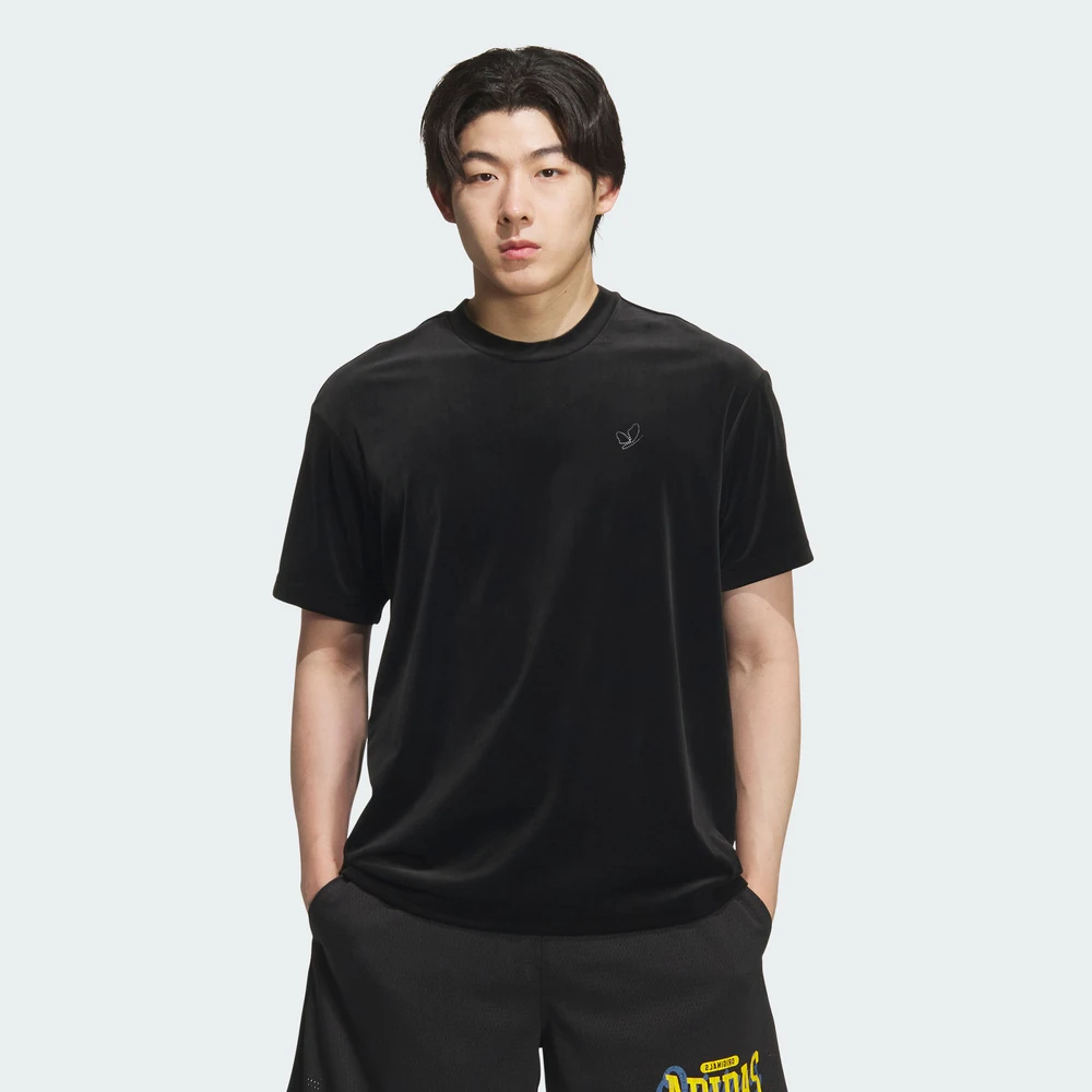 

Adidas Originals Clover Men's Sports and Leisure Short sleeved T-shirt KH3923