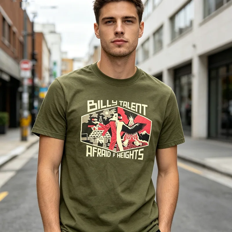 Rock Band Billy Talent Graphic Tee for Men Women Music Lover T Shirt Casual Summer Top