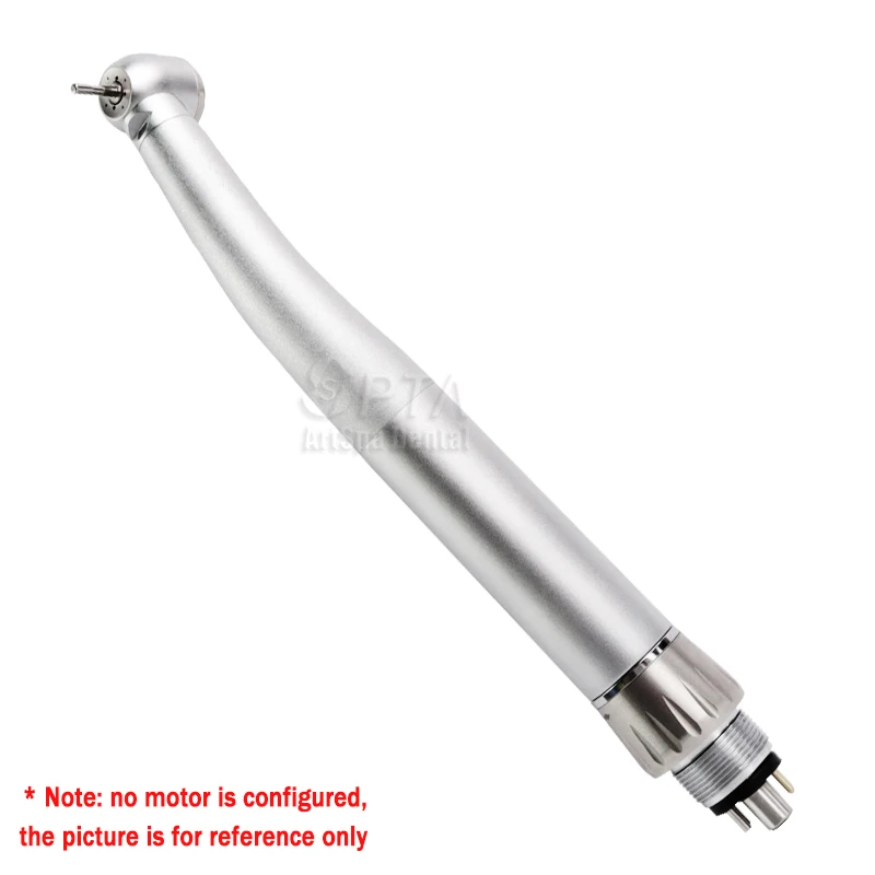 SPTA Optical LED High Speed Air Turbine Handpiec Push Button Dentist Tool Handpiece With 6 hole Kavo Connector