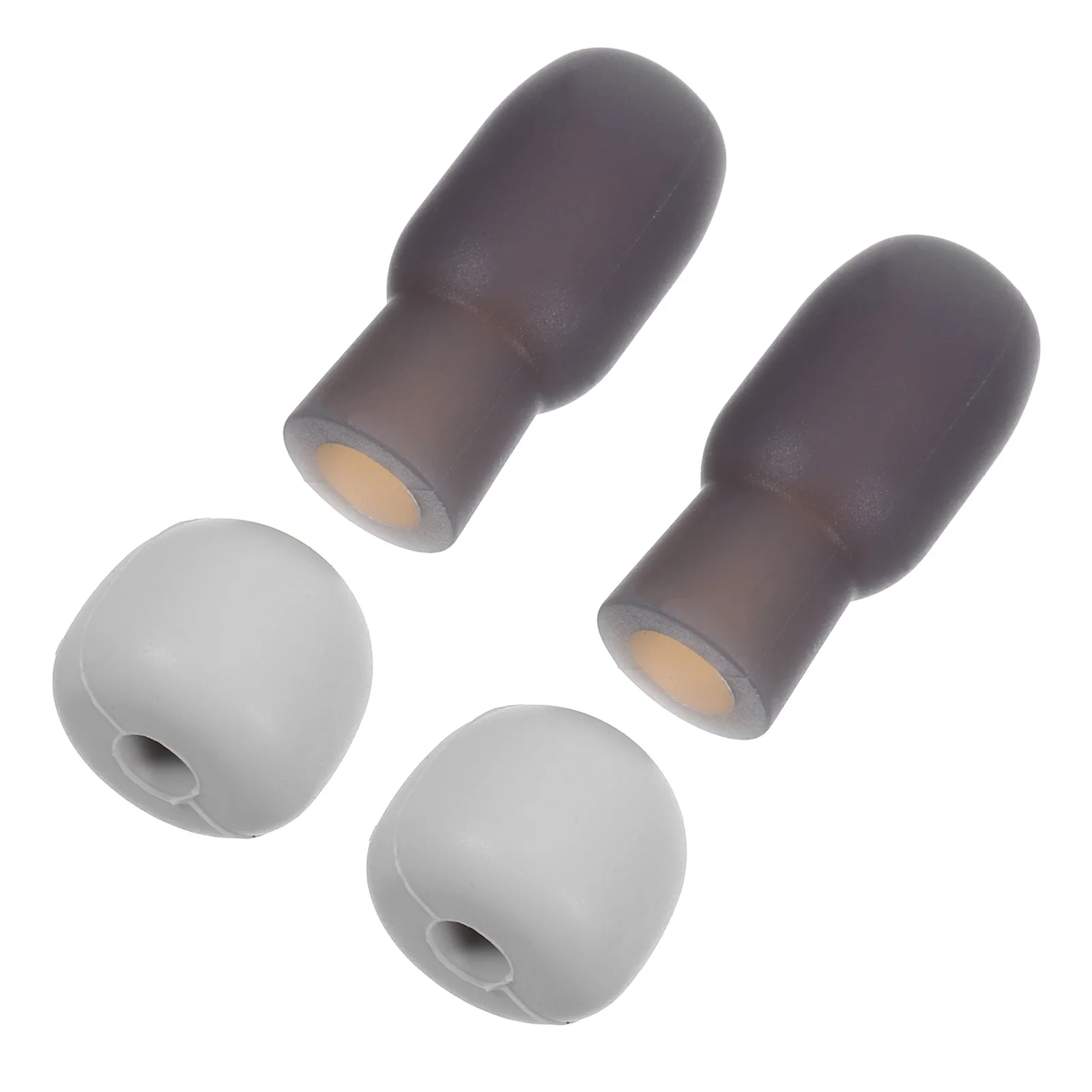 

4pcs Silent Drum Heads For Noise-Reducing Drumstick Practice Tips Protective Covers Mute Dampeners Drum Set Accessories