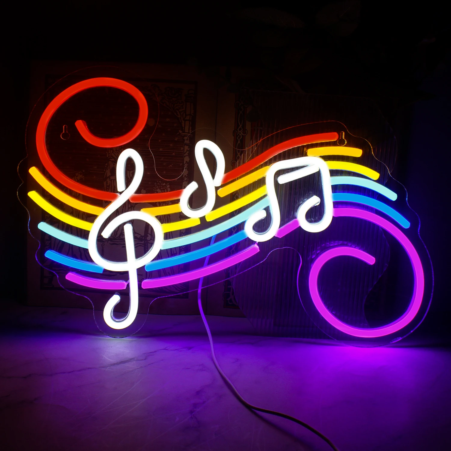 Rock Roll Neon Signs Guitar Music Led Neon Light Art Wall Decor Studio Music Party Rock Studio Bar Disco Party music series Neon