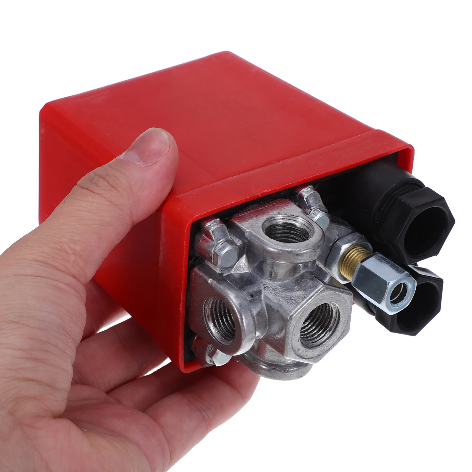 

Automatic Pressure for Air Compressor Vertical Single Hole Four Way Wear Resistant Proof Adjustable Control