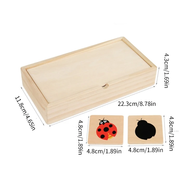 漫画のテーマ木製マッチングパズルゲーム玩具幼児開発手と目の調整家族活動おもちゃ 15UB