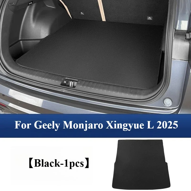 

Коврики в багажник автомобиля для Grand Koleos/Geely Monjaro Xingyue L 2024 2025, фланелевые коврики в багажник, чехол для багажника, украшение интерьера автомобиля