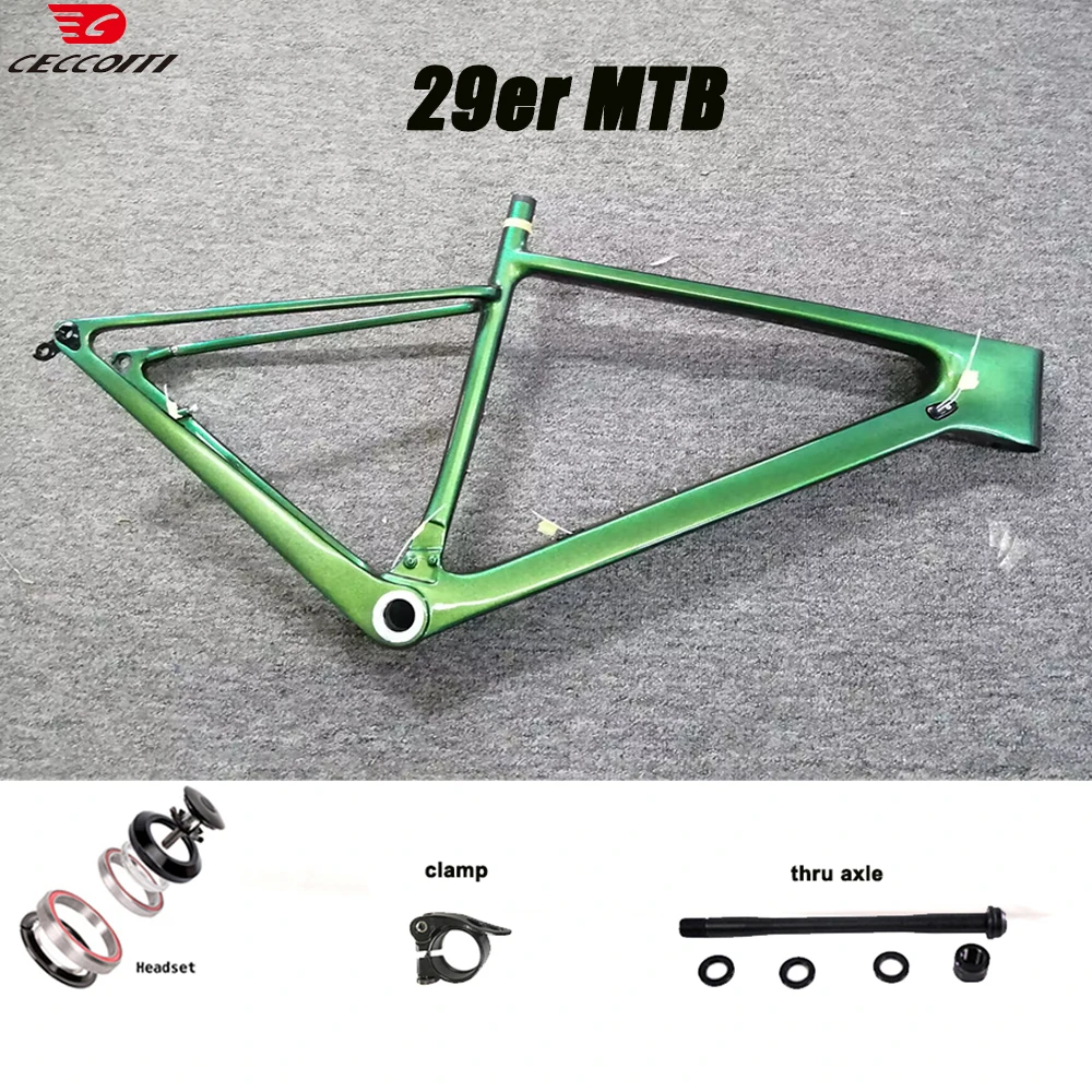 اطلب لونًا لإطار 29er MTB، إطار الدراجة الجبلية الكربونية T1000 142 و148 مم Boost MTB #2