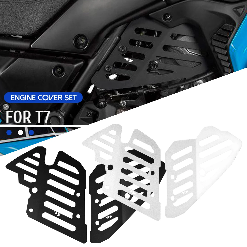 

2024 Engine Guard Cover protector Crap Flap Set Tenere700/T7Rally XTZ700/XT700Z Tenere FOR Yamaha TENERE 700 2019-2021 2022 2023