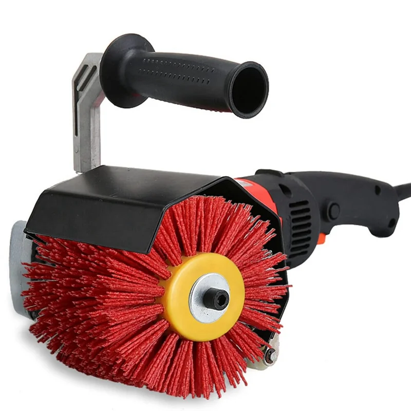 ABDJ-80 Grit Zeichenradtrommel zum Entfernen von Farbrost, Oberflächenkonditionierungswerkzeugtrommel, 4,7" x 4" Polieren und Polieren