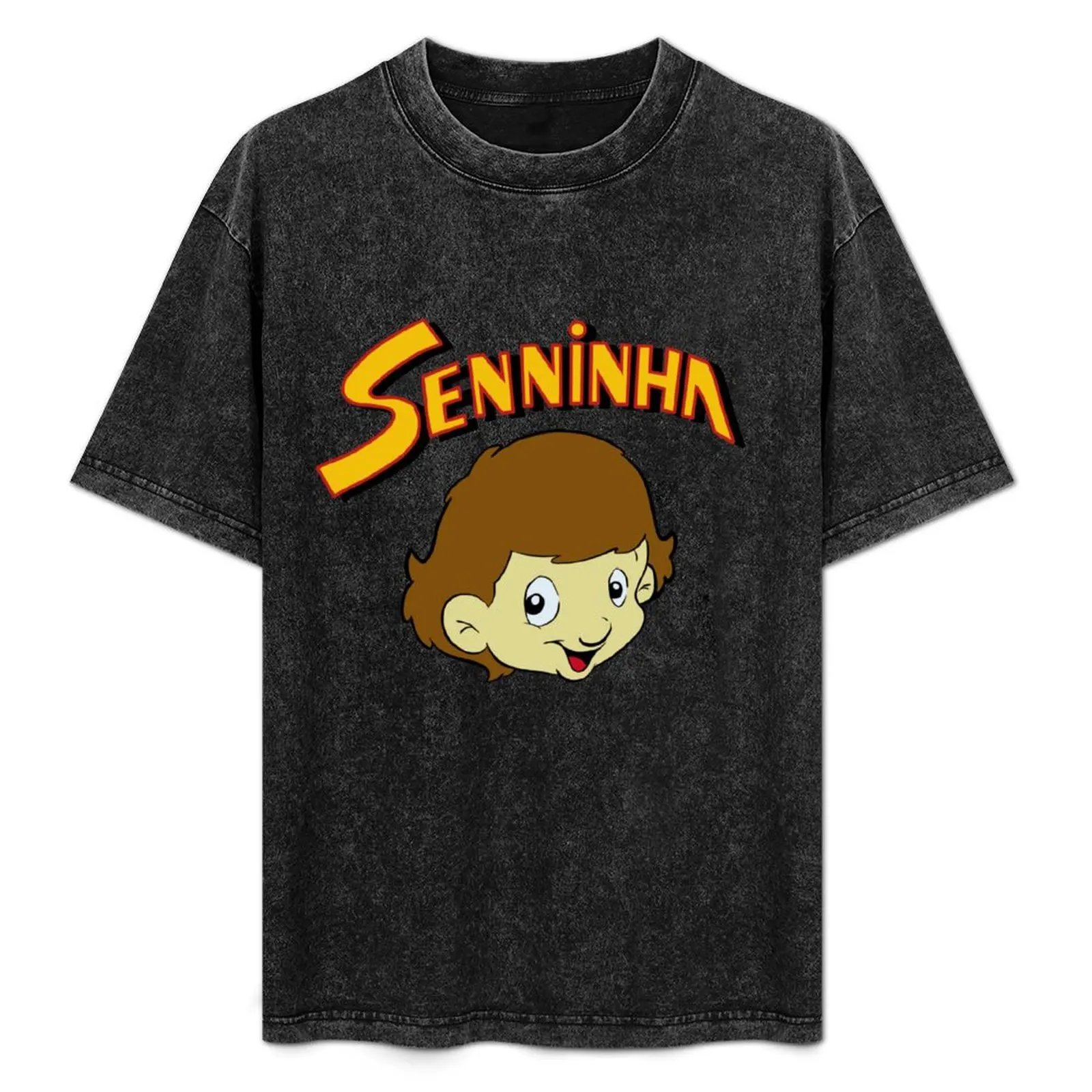 

Senninha 1993 T-Shirt for a boy baggy shirts Men's cotton t-shirt