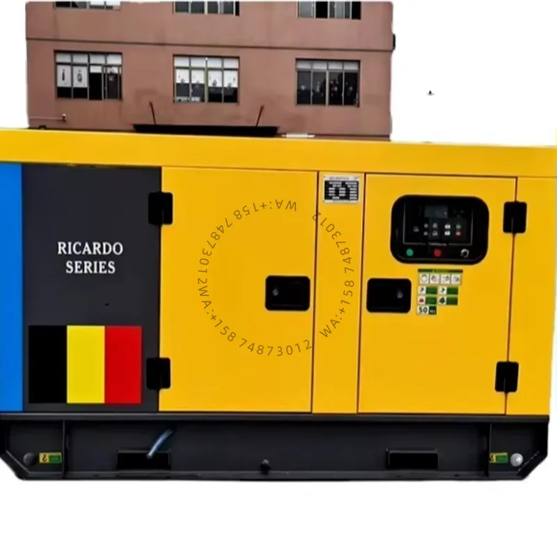Factory Directly Sale110V 220V 60HZ AC 5kW 10kW 12kW 5kW Cheap Small Portable Generator Soundproof Silent Die sel Generator