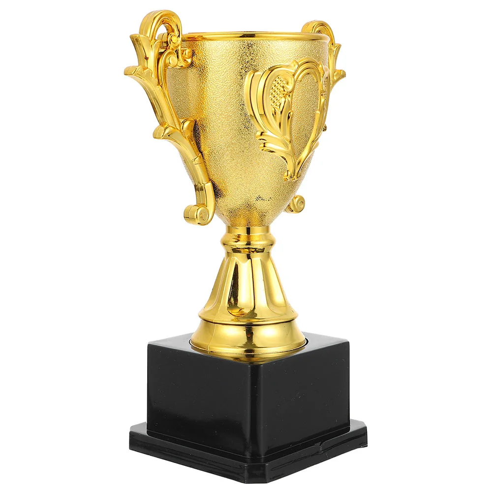 

Positive Outlook Trophy Commemorative Toy Decorative Cup Universal Mini Game Educational for Kids Competition Plastic