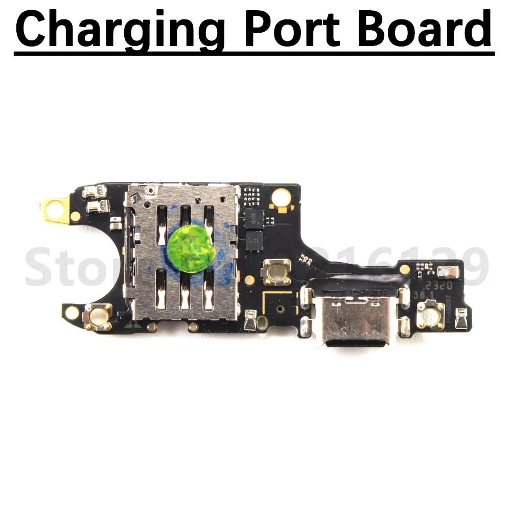 Loudspeaker Earpiece Speaker SIM Card Charging Port Board For Honor 90 Fingerprint Sensor Power Volume Motherboard Flex Cable